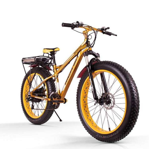 High Speed Long Range Electric Bikes Touring Fat Rear Rack 17Ah 20Ah 1000w