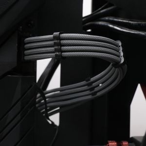 Sleeved Cables PSU Extension Kit 18AWG 30cm ATX 24P,CPU4+4P,PCI-E 6+2P,PCI-E 6P