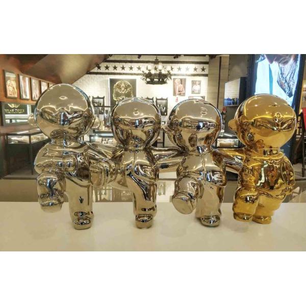 Quality Handicraft Metal Art Indoor Modern Sculptures Abstract For Home Decor wholesale