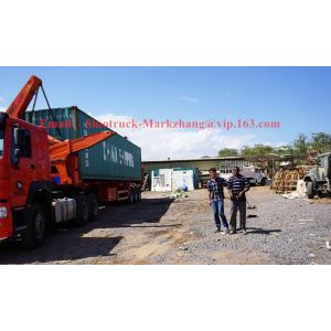 336HP Engine Port Handling Equipments Shipping Container Lift Truck With One