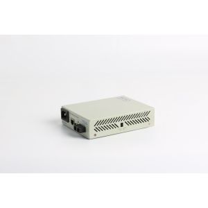 HiOSO 850nm Optical To Ethernet Converter , Optical Media Converter 2W