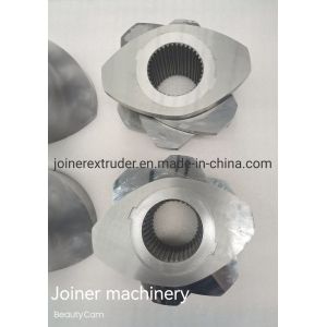 Model 223 41CrAlMo7 38CrMoAl Twin Screw Extrusion Machine Screw Components