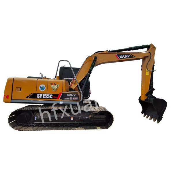Refurbished Second Hand Earth Moving Equipment Sany 155 Crawler Hydraulic