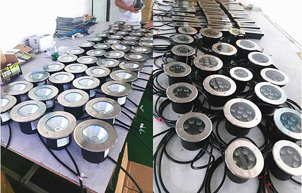 2017 Cob 3W LED Underground Light IP67 Landscape Lamps CE ROHS Certified Light Up Shoes