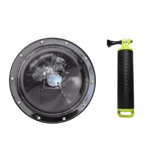 6" Portable Diving Dome Port V1.0 For GoPro 4 3+ Action Camera With Floating