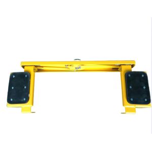 Yellow Cylinder Small Volume Vehicle Security Lock For Inclined Road
