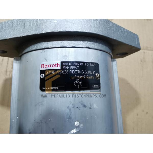 AZPG-11-038-RDC7KB-SO0811 Hydraulic Gear Pump High Pressure Rexroth Pistion Pump
