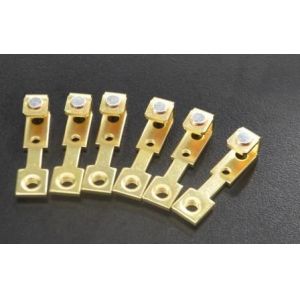 High Arc Erosion Resistance Metal Stamping Components With Silver Tips Onlay