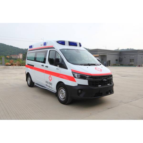 Quality 9 Speed Medical Emergency Ambulance Ford Transit Mid Axle wholesale