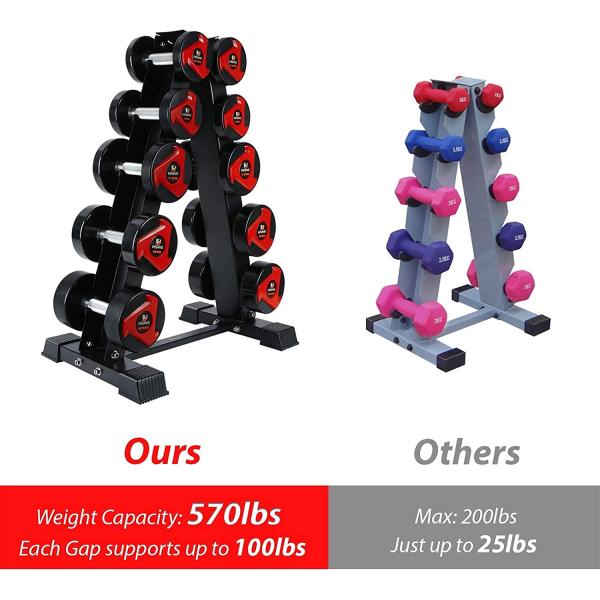A Type Dumbbell Rack Home Gym Equipment Free Wights Racks