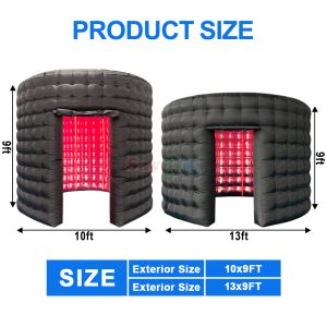 360 Inflatable Photo Booth for Events Commercial Rent Customizable