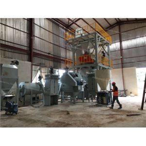 Fully Automatic Dry Mortar Plant 10 - 30 T/H With PLC Control System
