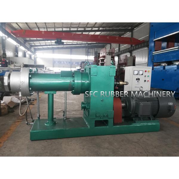 Deep Screw Hot Feed Rubber Extruder Machine For Inner Tube
