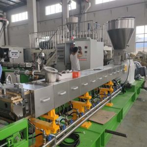 Botanic Fiber/wood Powder/coffee Grounds+PP/PE/PLA/PBAT Twin Screw Extruderr Wpc
