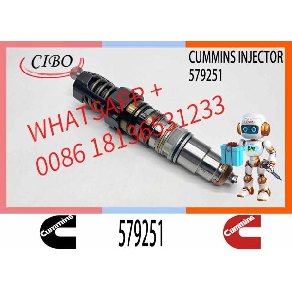Construction Machinery Parts Fuel Injector For QSKX15 Diesel 579251 1846350 579261 1731091 For CUMMINS Diesel Engine