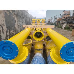 Cement Sand Screw Conveyor System For Concrete Mixing Plant
