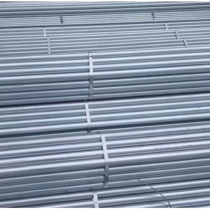 Q215 Q235 Galvanized Round Sheet Metal Pipe H8 H9 Furniture Spangle ASTM A526