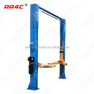 12000lbs 5.5T baseless clearfloor hydraulic single point manual unlock 2 post