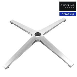 High-Quality Office Chair Metal Base with 360-degree Swivel Aluminum alloy