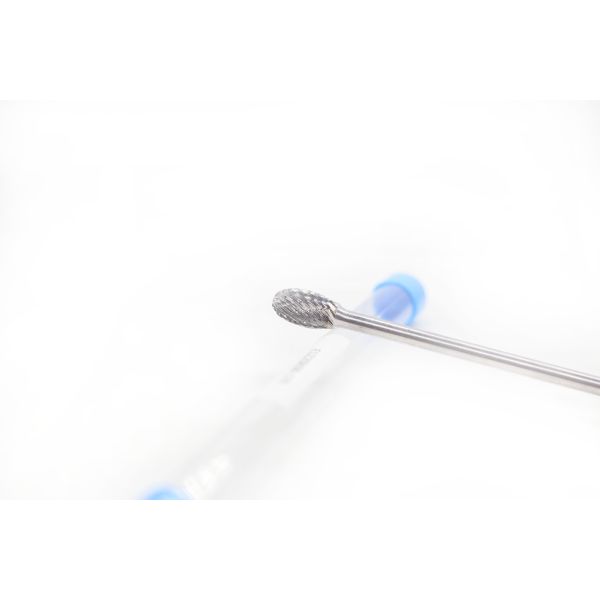 Customized E-Oval Shape Tungsten Crbide Burrs 12*20 Standard Double Cut 6mm