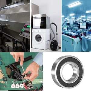 Customized Clearances 6205 2RS Single Row Ball Bearing