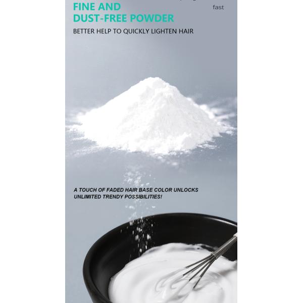 Hair bleaching powder close-up