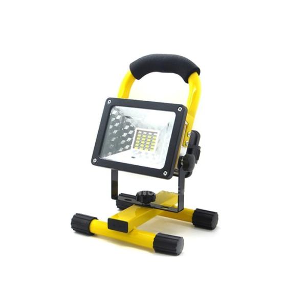 Quality 24 LED HandheldRechargeable LED Flood Light 30W 2000 Lm Construction Lamp wholesale