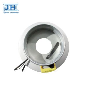 China Manual HVAC Iris Type Air Volume Control Damper 80mm To 800mm For Duct on sale