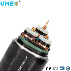 High Voltage 127/220kv Copper Conductor Power Cable Designed for Customer
