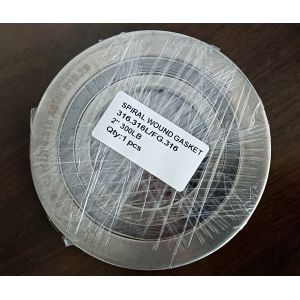 ASME B16.20 CGI Spiral Wound Gasket With Inner Outer Rings For Flange