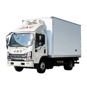 Cheap JAC 10-20 Tons Refrigerated Truck for Fresh Vegetable Delivery Service Box Dimensions L x W x H mm 7300X2280X2400 mm for sale