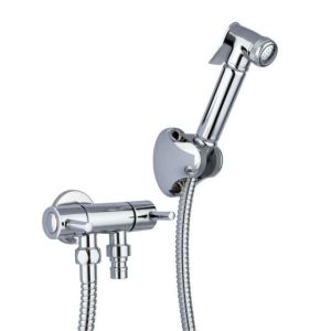 China Ceramic Cartridge Cold Water Taps With Bidet Shower, One Hole in Wall Mounted on sale