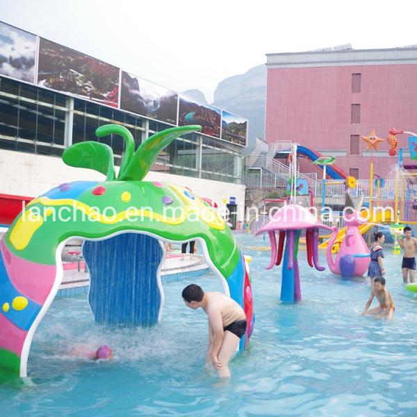 Funny Water Park Equipment Interactive Water Aqua Park For Kids Family