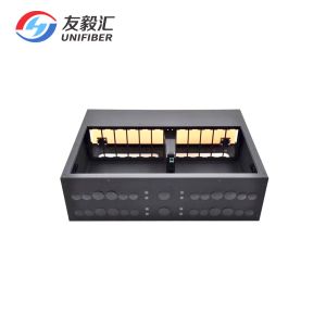 288 Port MPO/MTP Fiber Optic Patch Panel 3U 12x24 Fiber Cassettes LC OM3 OM4