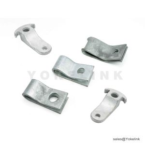 2"x 4"Ductile Iron Poleline Guy Attachment For Power and Utility