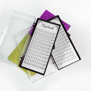 Cheap Silk PBT Fiber Material Russian Volume Lashes With Customized Package for sale