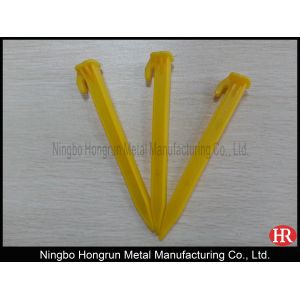 6" or 15cm plastic tent pegs
