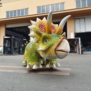 Children's Electric Dinosaur Ride in Kiddie Dino Ride Remote Start