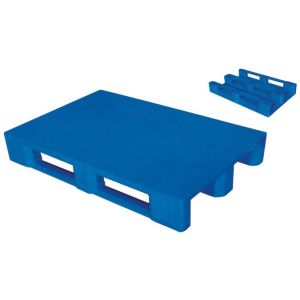 Flat Surface Nestable Plastic Pallets 4 Way Plastic Shipping Pallets