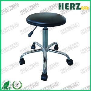 450-610mm Height Adjustable Lab Stool , PU Leather Surface ESD Work Stools