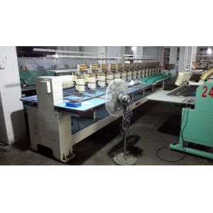 Multi Needle Used Barudan Embroidery Machine With USB Connection BEMSH-YS-15T