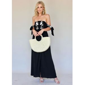 New Boho Off Shoulder Summer Backless Maxi Dresses With Tie Up Sleeves