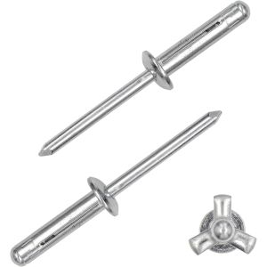 Stainless Steel Tri Fold Blind Rivets with ISO9001 2015 Certification Strong and