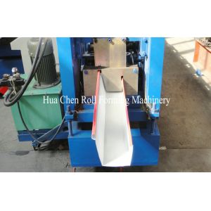 Roof Gutter Roll Forming Machine With 18 Rows of Rollers