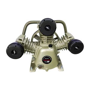 China Industrial 3kw 4hp Twin Cylinder Air Compressor Pump Air cooling 360L/min on sale