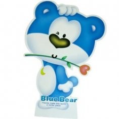 Cheap POP Custom cardboard standee display stand supplier with 4C printing for sale