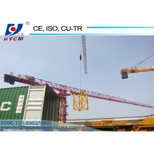 12T 50m Freestanding Height Topless Tower Crane Series with Slewing Motor and