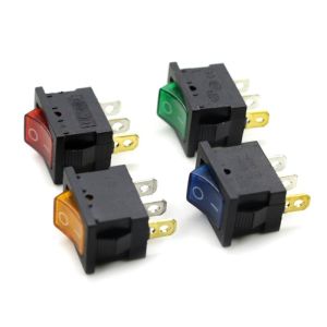 3 Pin On Off TUV CQC CE ROHS 250V Spst Miniature Rocker Switch T85