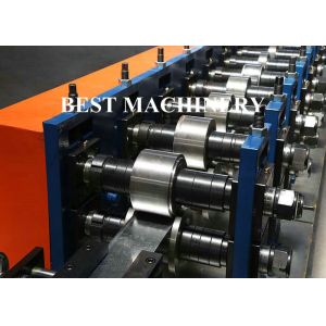 High Speed Main Channel U Profile Roll Forming Machine Villa House Frame