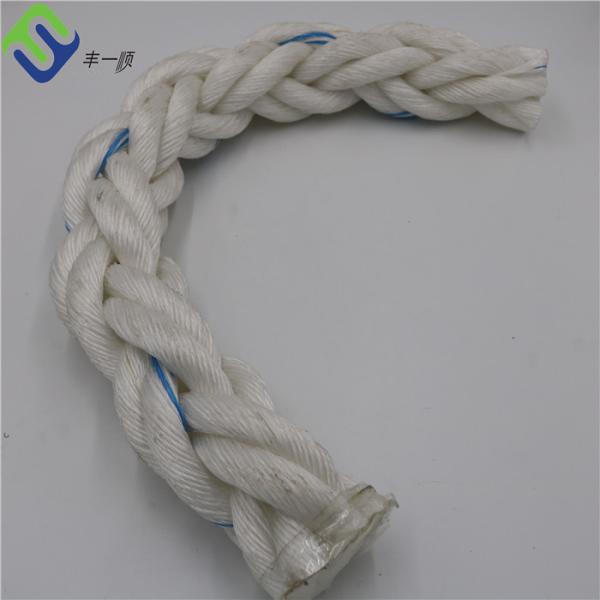 8 Strand Polypropylene Mono Material 36-120mm Pp Braided Rope For Boat Ship